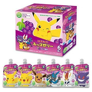 Pokemon Jelly Виноград Сет 6 уп 776-1 фото