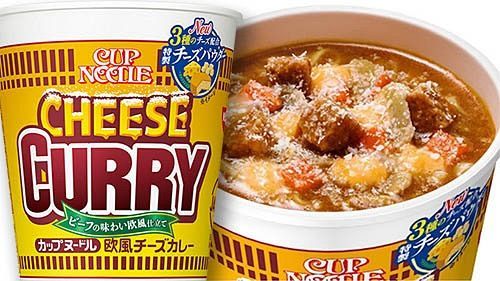 Cup Noodle Cheese Curry рамен 9976 фото