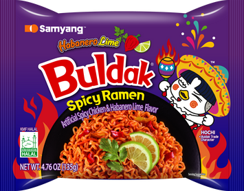 Buldak Ramen Хабанейро Лайм 1354 фото