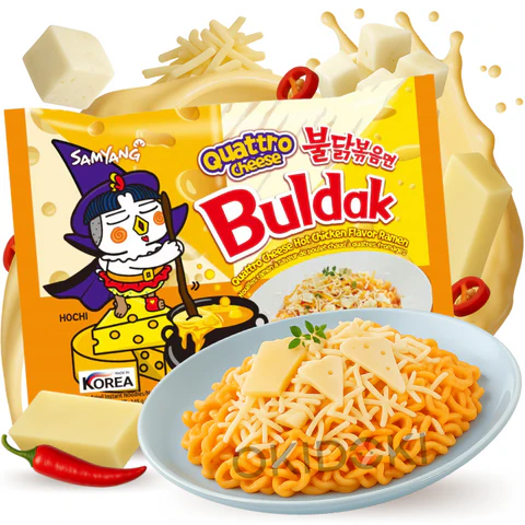 Buldak Quattro Cheese 1351 фото